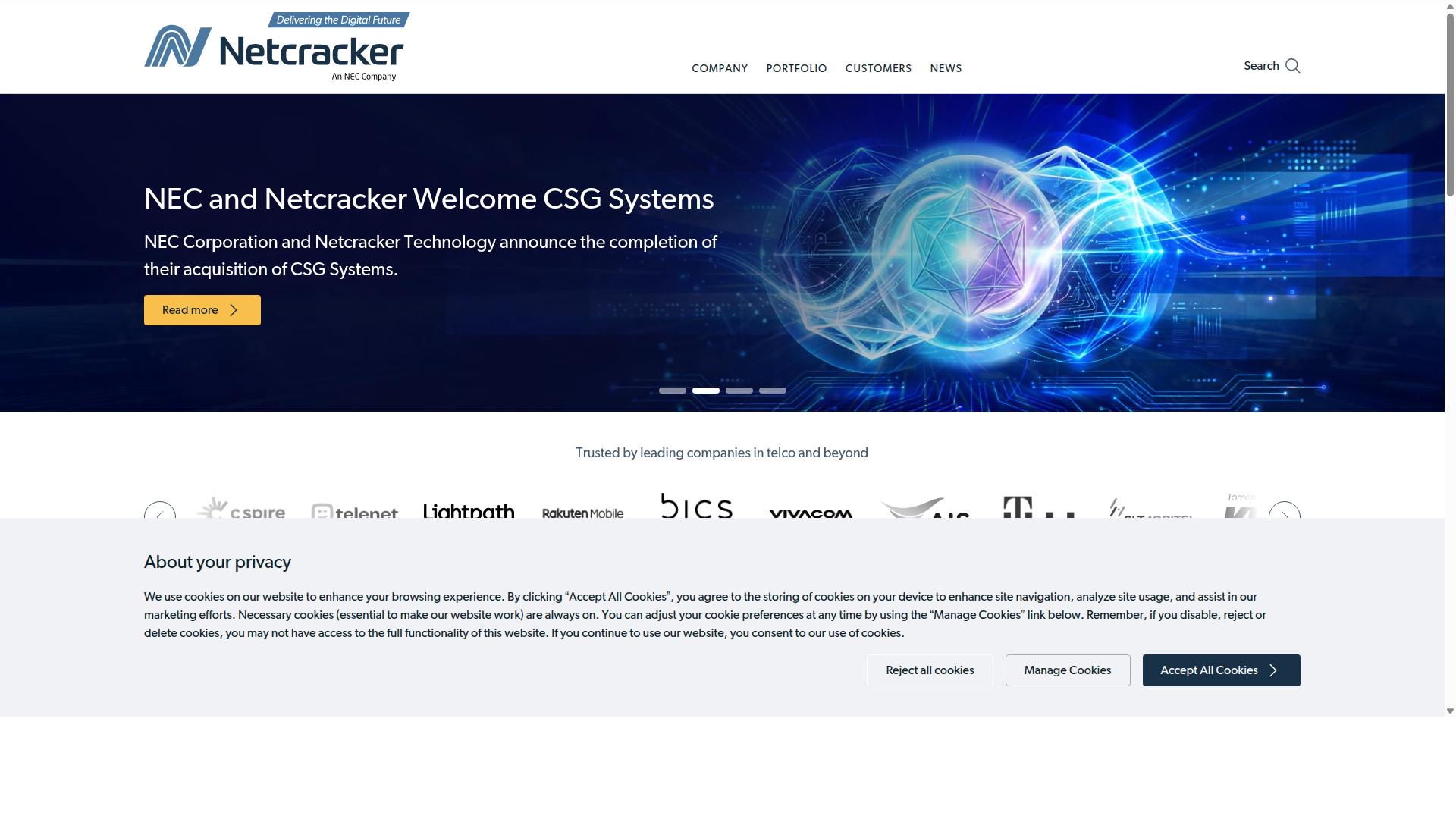 Netcracker website